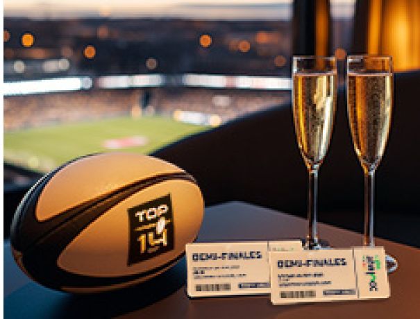 Le Pack Hôtel 2 matchs ! Demi-finales TOP 14