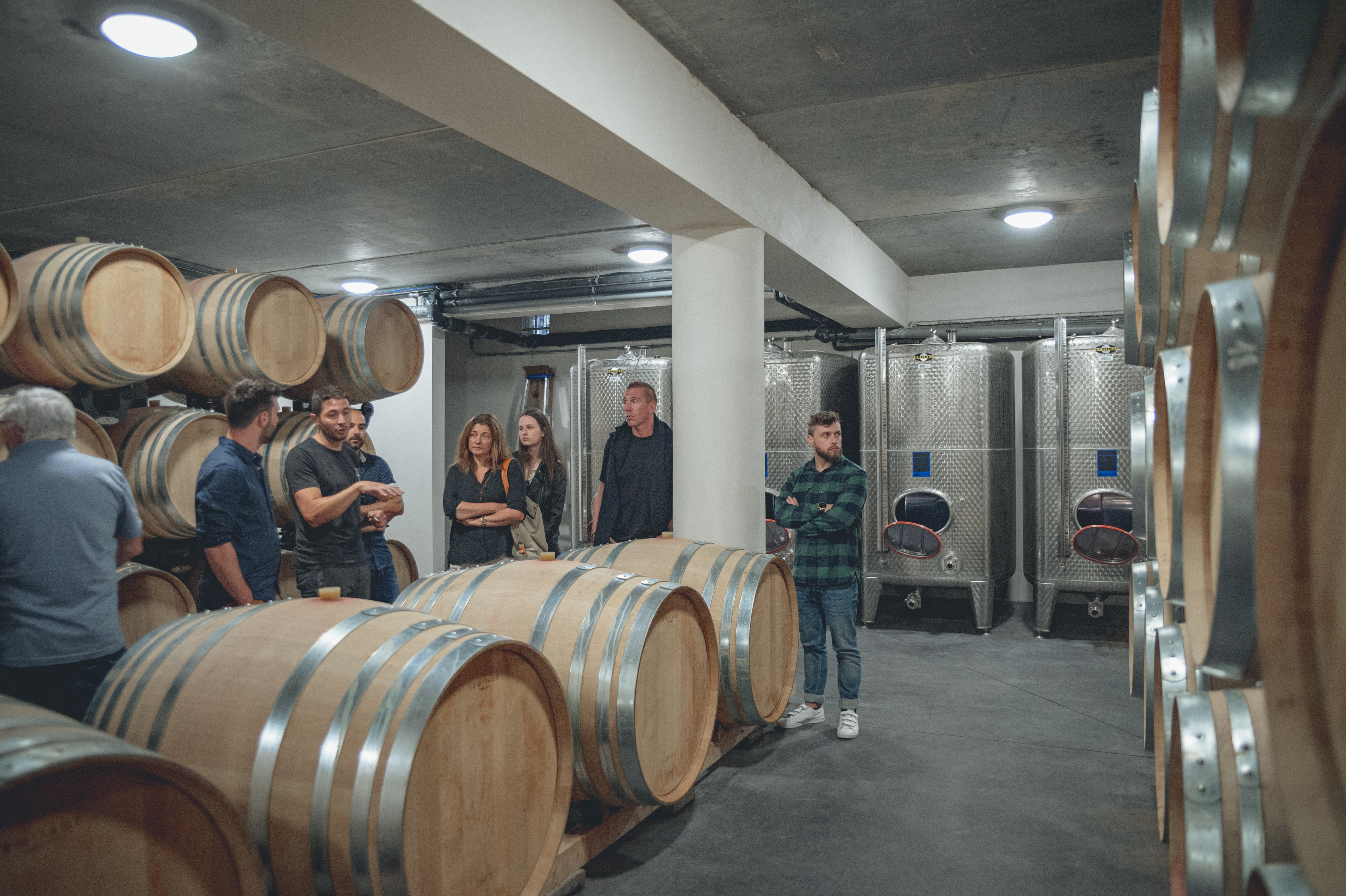 Faurécia workshop in the vineyards