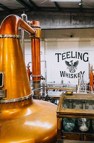 Visite de la Distillerie Teeling +20€