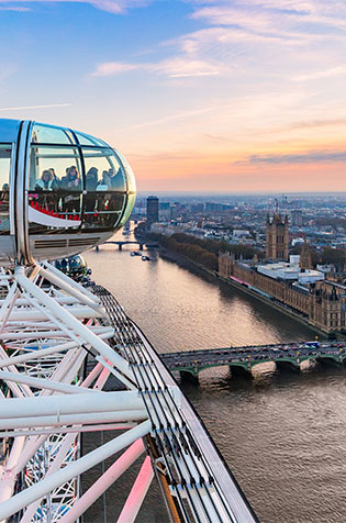Entrée au London Eye (billet coupe-file) : +55€