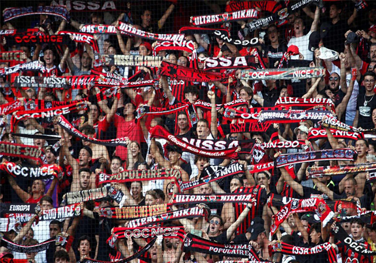 Déplacement des supporters de l'OGC Nice à Paris pour la finale de la Coupe de France 2022
