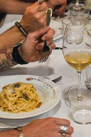 Pasta Party d'avant match : +100€