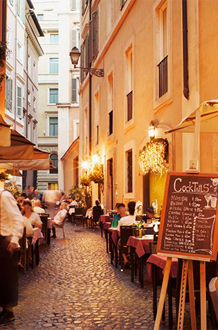 Dîner Trattoria : +65€