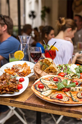 Dîner Trattoria : +65€