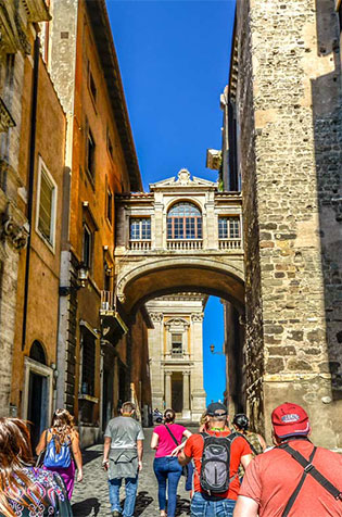 Visite guidée à pied de Rome : +20€