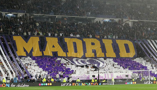 supporters match Real Madrid