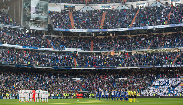 Match à Santiago Bernabeu