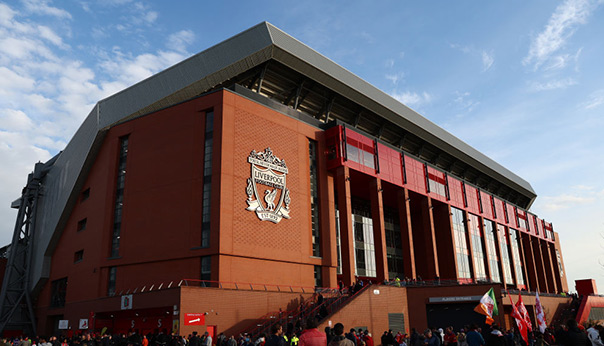 Anfield Road stade de Liverpool