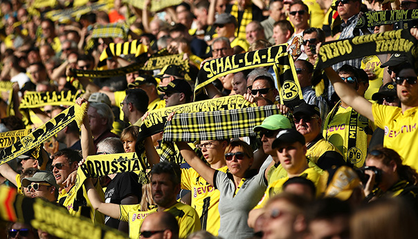 Supporters Borussia Dortmund