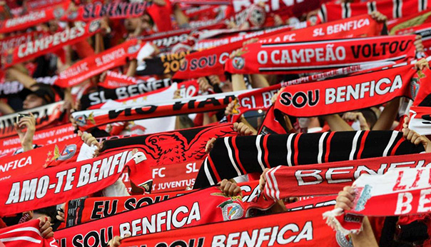 Supporters Benfica Lisbonne