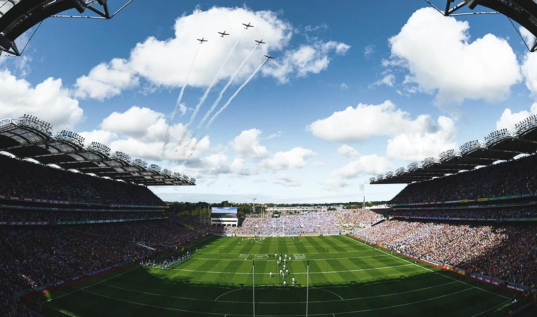 Avions au dessus de Croke Park